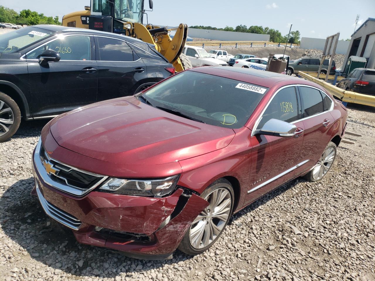 Photo 2 from auction – 2016 CHEVROLET IMPALA LTZ with VIN 2G1145S38G9153280