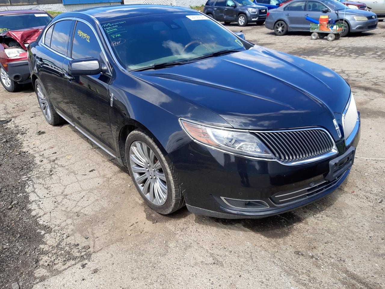 LINCOLN MKS 2014 with VIN 1LNHL9DKXEG604790 - Photo from auction