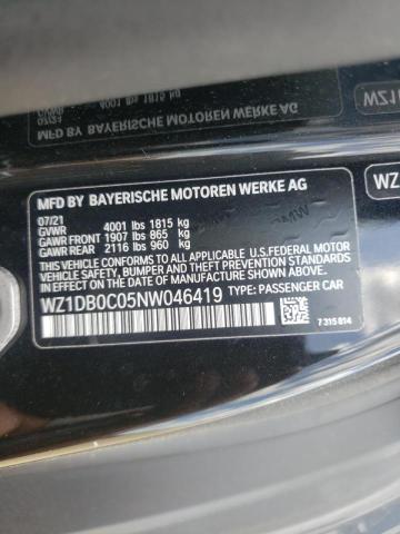 Photo 10 from auction – 2022 TOYOTA SUPRA BASE with VIN WZ1DB0C05NW046419