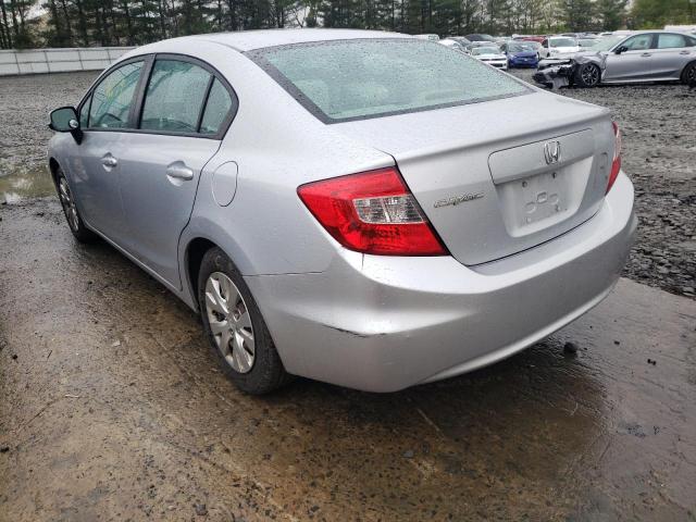 Photo 3 from auction – 2012 HONDA CIVIC LX with VIN 2HGFB2F59CH577680
