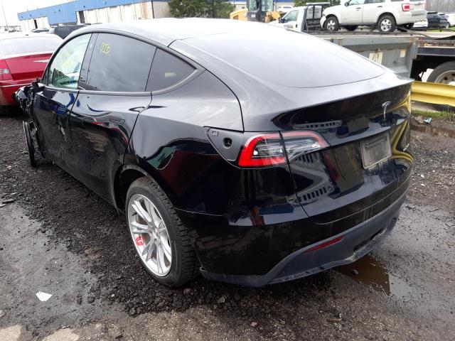 Photo 3 from auction – 2021 TESLA MODEL Y with VIN 5YJYGDEE8MF141576