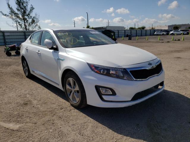 KIA OPTIMA HYB 2014 con VIN KNAGM4AD1E5075776 - Foto de la subasta