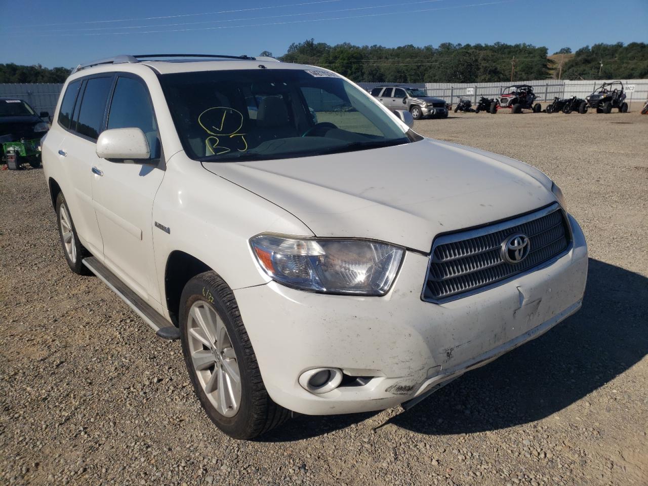 TOYOTA HIGHLANDER 2010 with VIN JTEJW3EH9A2037925 - Photo from auction