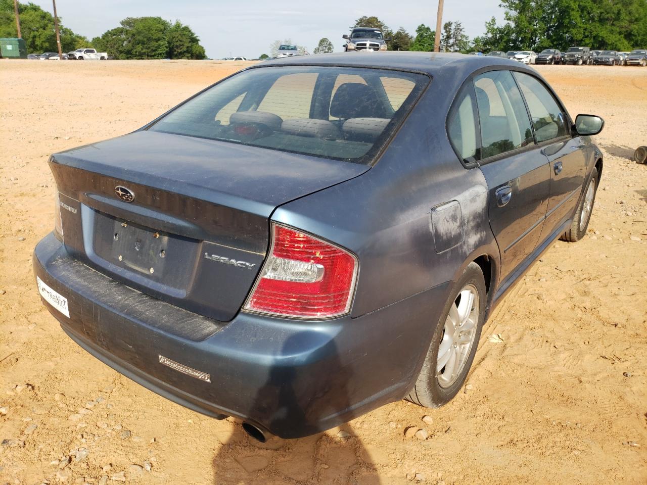 Photo 4 from auction – 2005 SUBARU LEGACY 2.5 with VIN 4S3BL616757220921