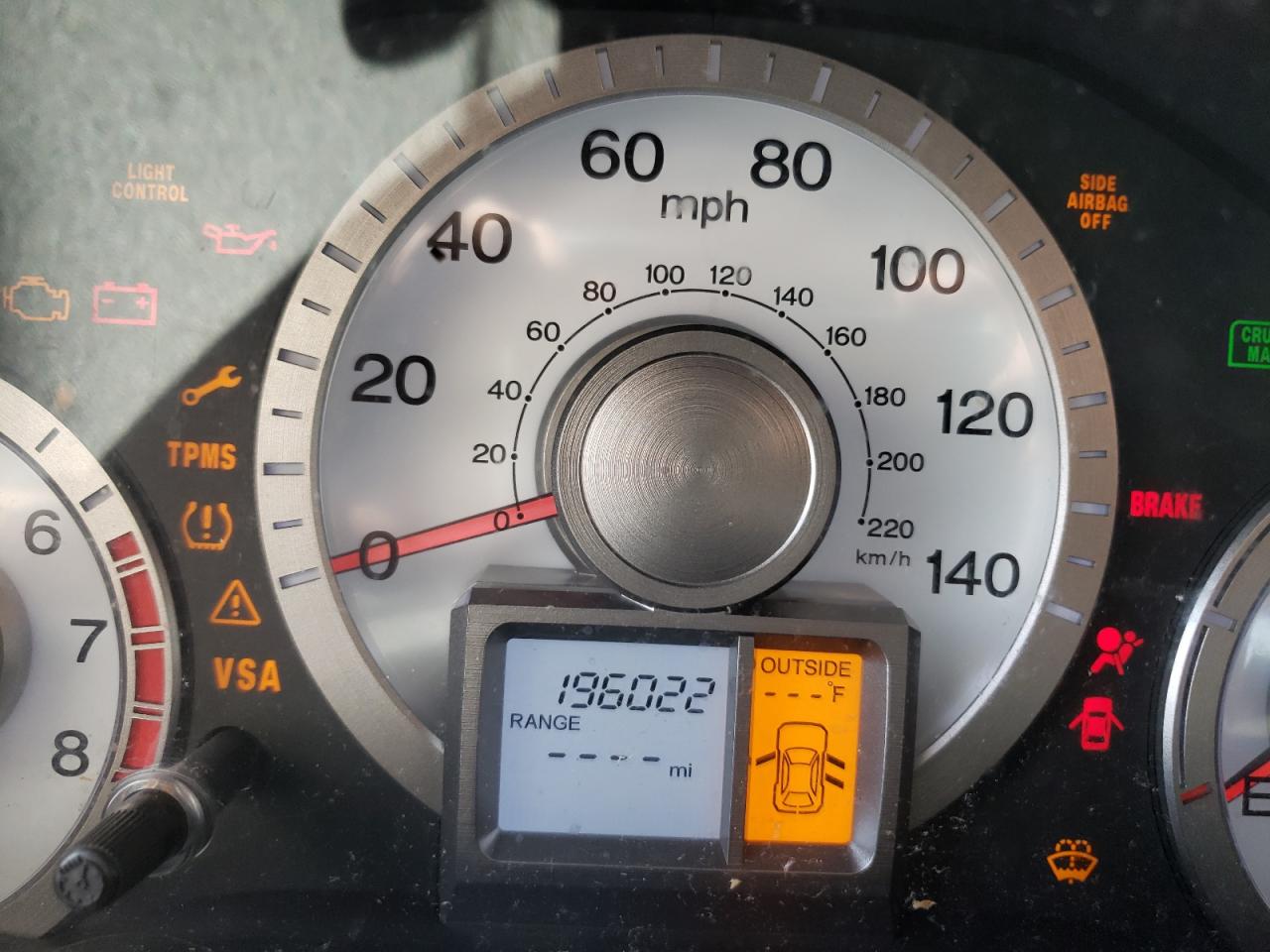 Photo 8 from auction – 2009 HONDA PILOT EXL with VIN 5FNYF38619B014838