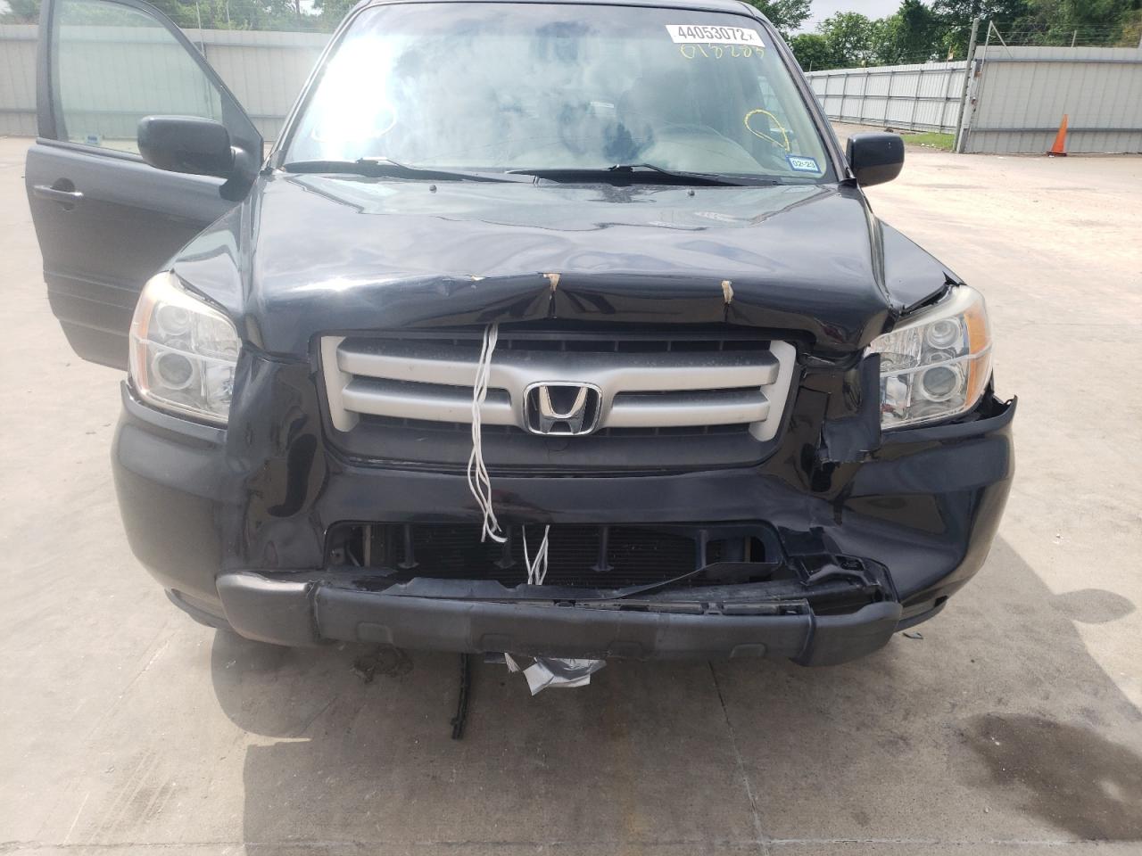 Photo 9 from auction – 2008 HONDA PILOT VP with VIN 5FNYF18228B018283