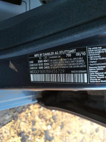 Photo 10 from auction – 2011 MERCEDES-BENZ C 300 with VIN WDDGF5EB7BA456729
