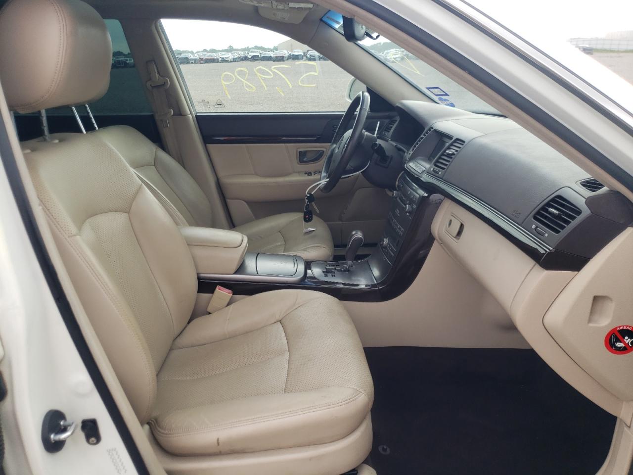 Photo 5 from auction – 2008 KIA AMANTI with VIN KNALD125185166300