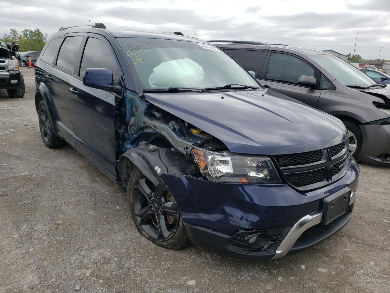 DODGE JOURNEY CR 2018 with VIN 3C4PDCGB9JT257352 - Photo from auction