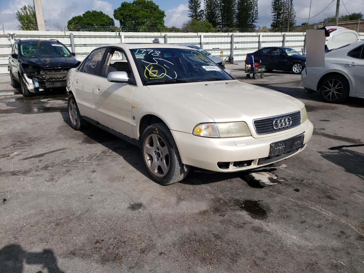 AUDI A4 2.8 QUA 1998 with VIN WAUED68D5WA001410 - Photo from auction