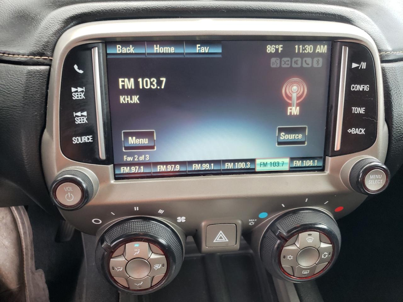 Photo 9 from auction – 2014 CHEVROLET CAMARO LT with VIN 2G1FB1E3XE9155920