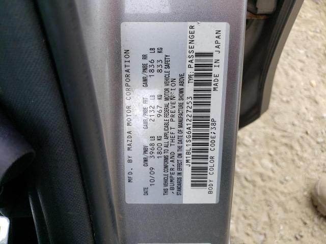 Photo 10 from auction – 2010 MAZDA 3 I with VIN JM1BL1SG6A1227253
