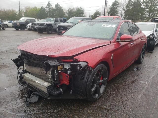 Photo 2 from auction – 2019 GENESIS G70 PRESTI with VIN KMTG34LE2KU021725