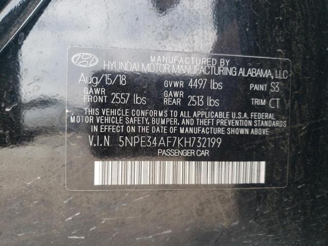 Photo 10 from auction – 2019 HYUNDAI SONATA LIM with VIN 5NPE34AF7KH732199