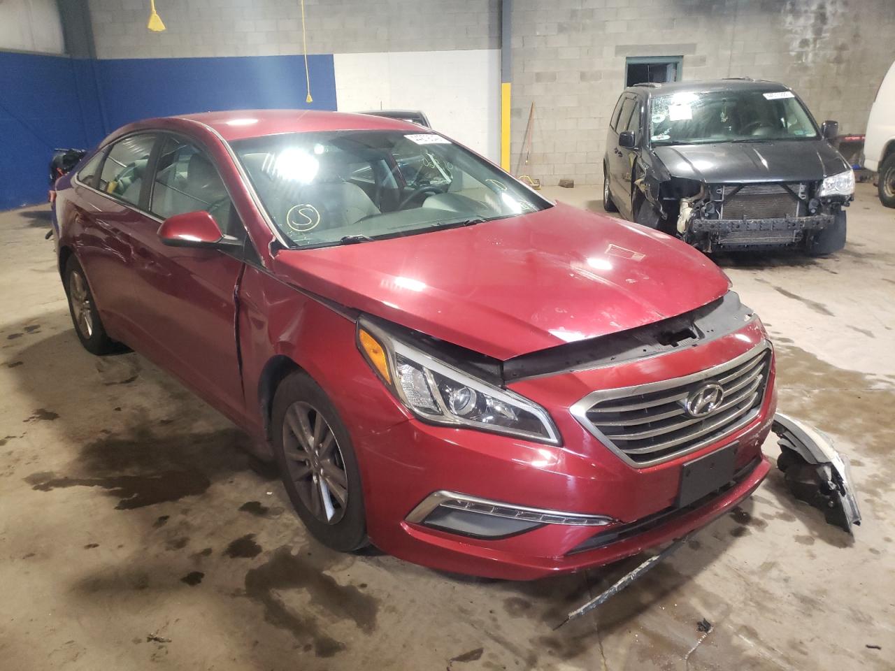 HYUNDAI SONATA SE 2015 with VIN 5NPE24AF0FH234094 - Photo from auction