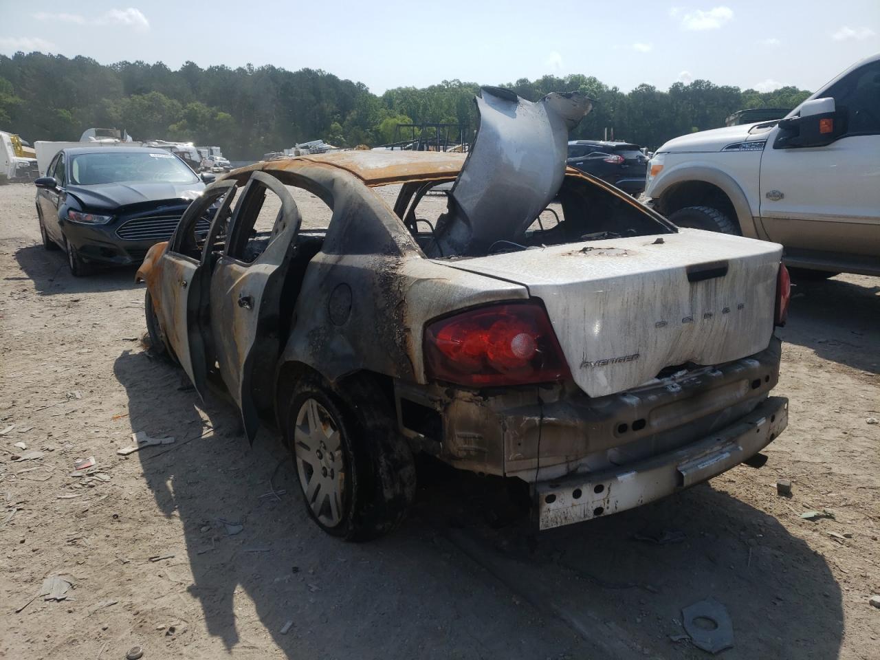Photo 3 from auction – 2011 DODGE AVENGER EX with VIN 1B3BD4FB2BN557299