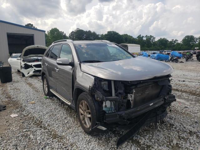 KIA SORENTO LX 2014 with VIN 5XYKT4A62EG436554 - Photo from auction