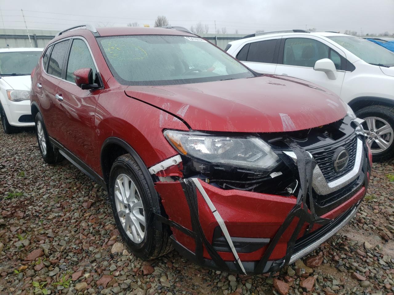 NISSAN ROGUE S 2018 with VIN 5N1AT2MV7JC752108 - Photo from auction