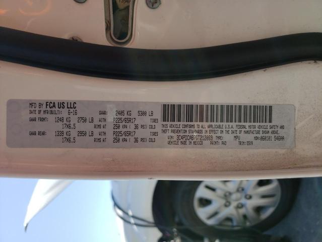 Photo 10 from auction – 2016 DODGE JOURNEY SE with VIN 3C4PDCAB7GT212069