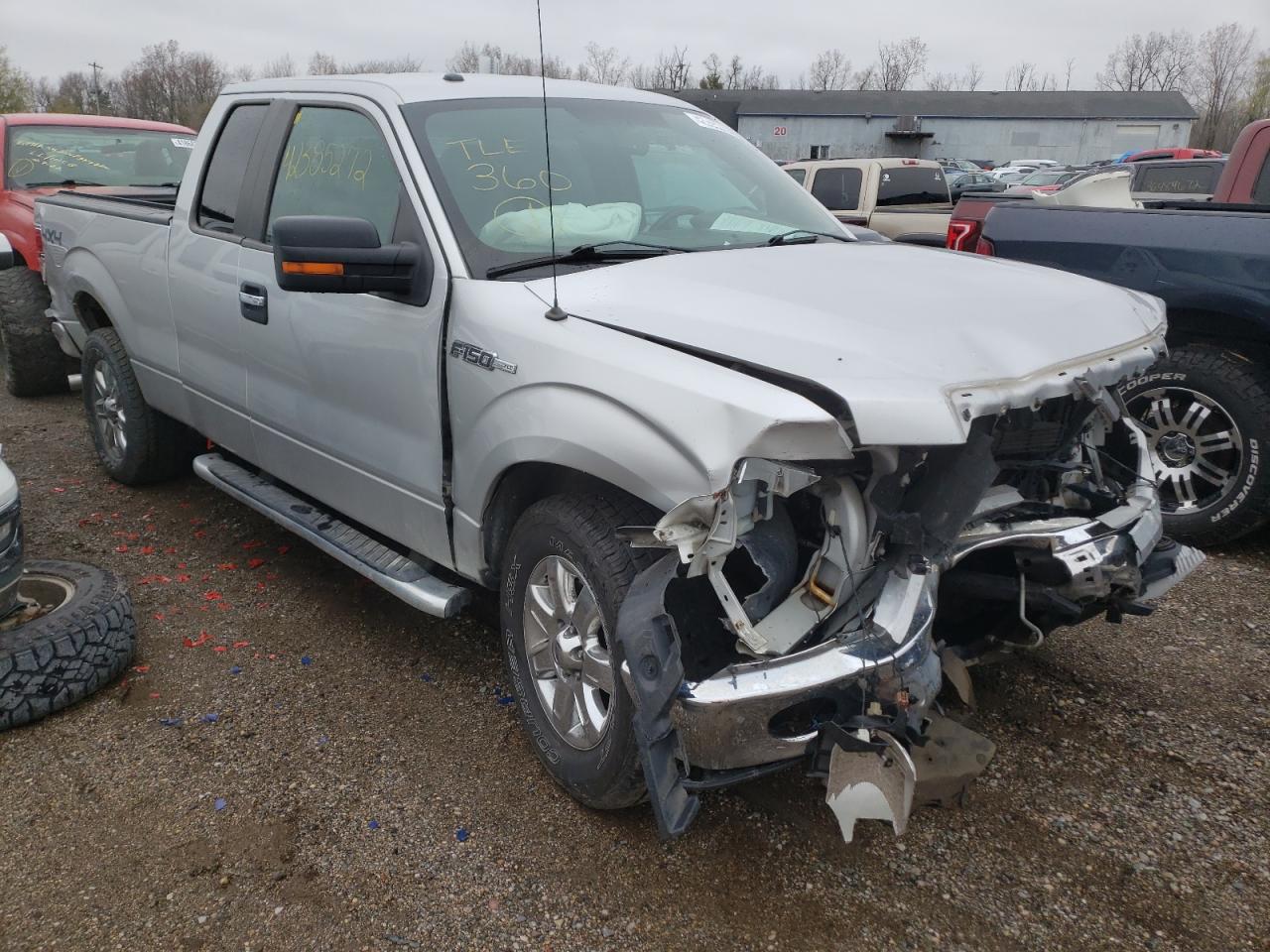 FORD F150 SUPER 2013 with VIN 1FTFX1EF0DFD17109 - Photo from auction