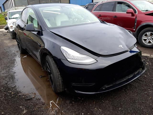TESLA MODEL Y 2021 with VIN 5YJYGDEE8MF141576 - Photo from auction