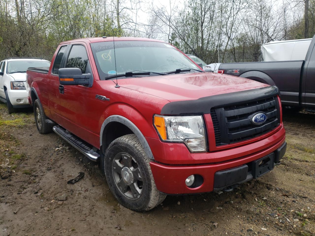 FORD F150 SUPER 2010 with VIN 1FTFX1EVXAFC06456 - Photo from auction