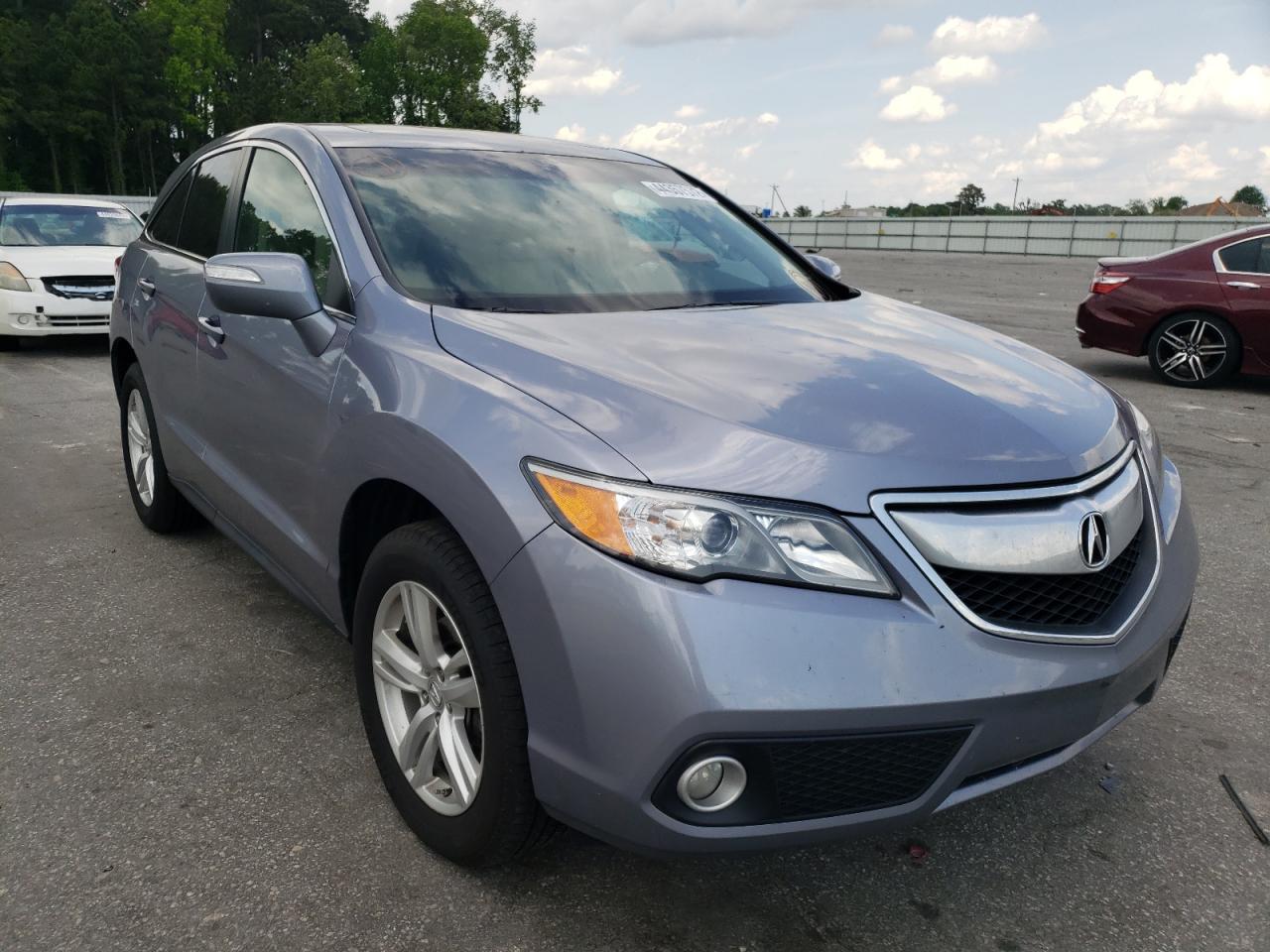 ACURA RDX TECHNO 2015 with VIN 5J8TB3H54FL007258 - Photo from auction
