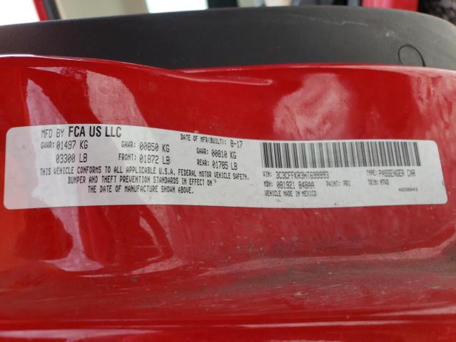 Photo 10 from auction – 2017 FIAT 500 POP with VIN 3C3CFFKR3HT699993