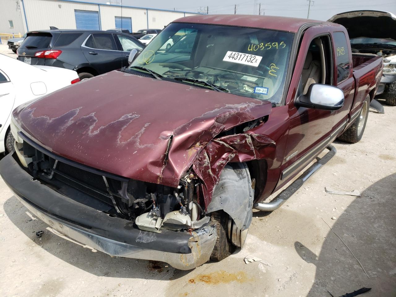 Photo 2 from auction – 2002 CHEVROLET SILVERADO with VIN 2GCEC19T021403595