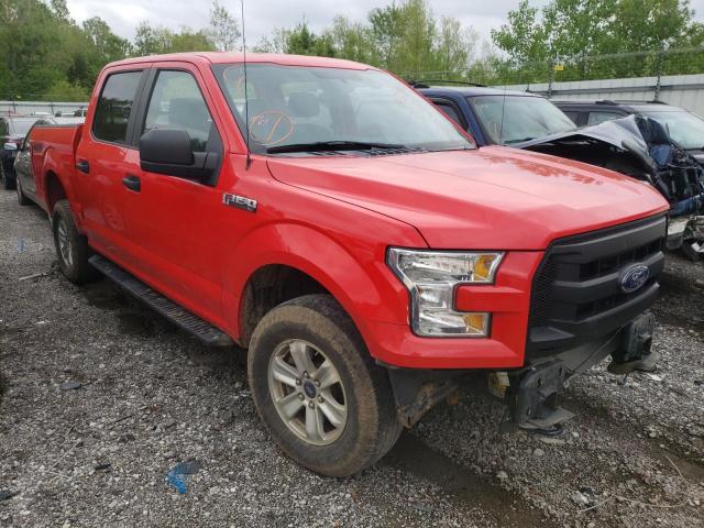 FORD F150 SUPER 2017 with VIN 1FTEW1EF6HKC10755 - Photo from auction