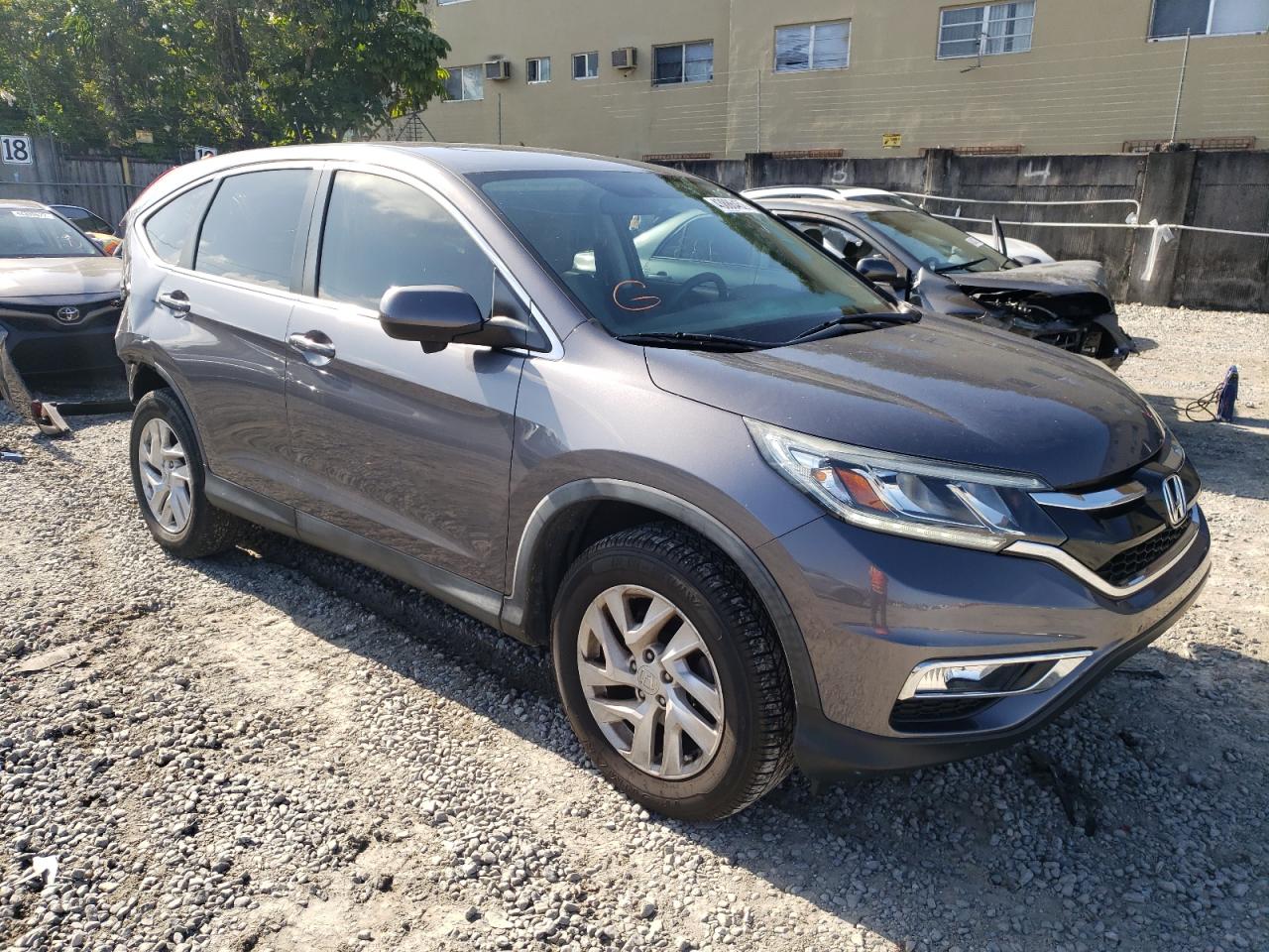 HONDA CR-V EX 2016 with VIN 3CZRM3H59GG714397 - Photo from auction