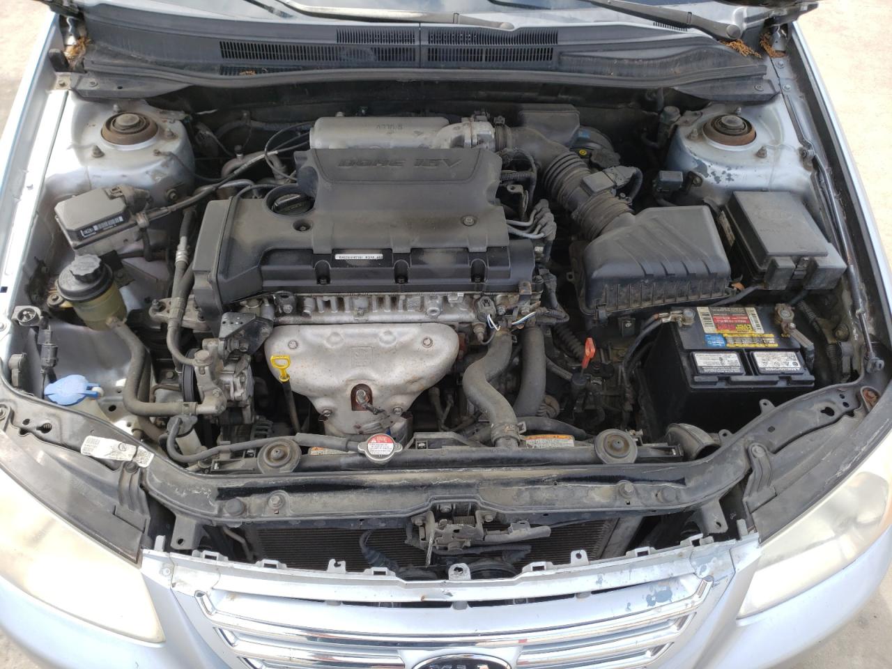 Photo 7 from auction – 2007 KIA SPECTRA EX with VIN KNAFE121375376791