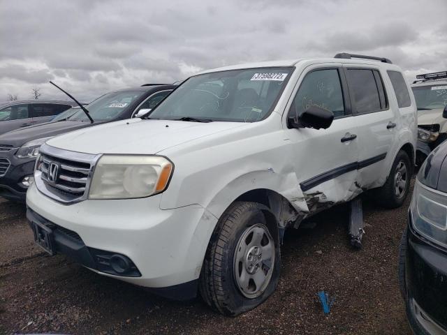 Foto 2 de la subasta – 2013 HONDA PILOT LX con VIN 5FNYF4H20DB078509