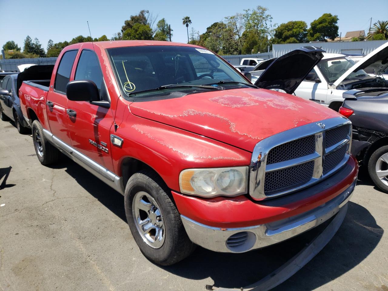 DODGE RAM 1500 2002 with VIN 3D7HA18Z92G190071 - Photo from auction