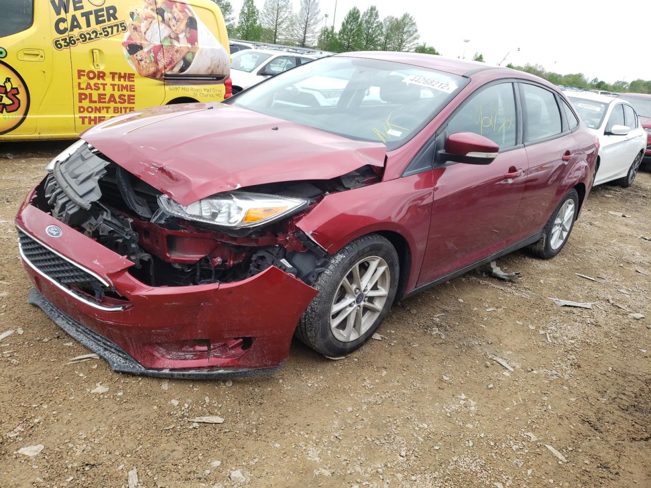 Photo 2 from auction – 2016 FORD FOCUS SE with VIN 1FADP3F24GL245602