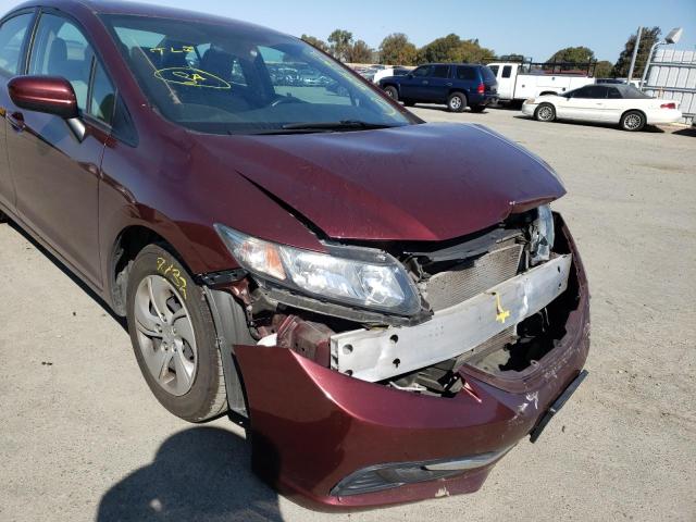 Photo 9 from auction – 2015 HONDA CIVIC LX with VIN 19XFB2F50FE703830