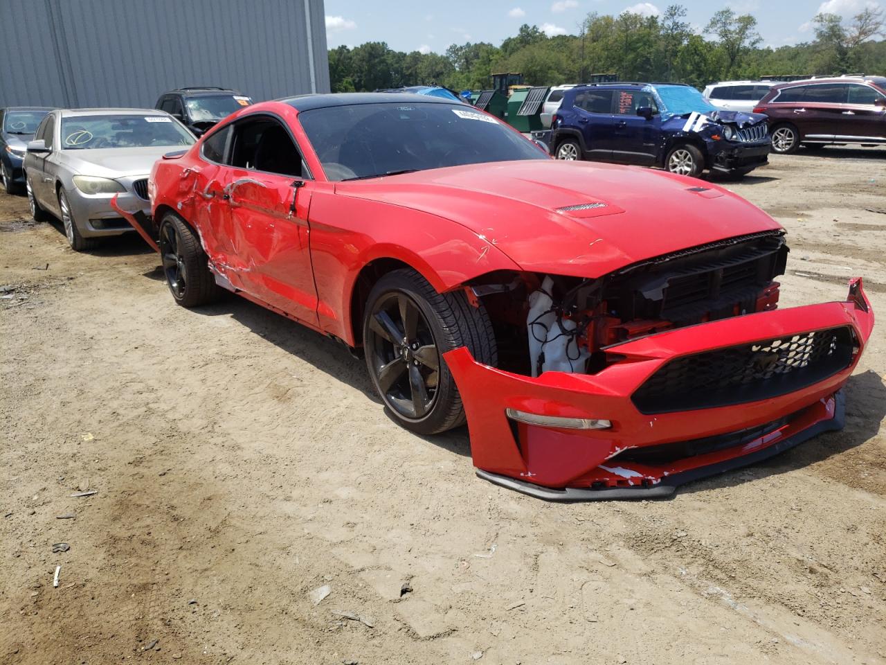 FORD MUSTANG 2021 with VIN 1FA6P8TH9M5127463 - Photo from auction