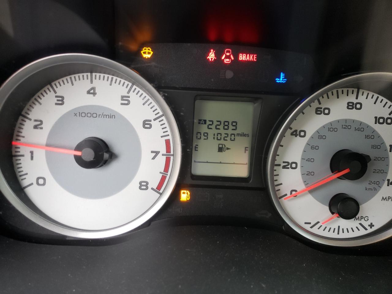 Photo 8 from auction – 2013 SUBARU IMPREZA PR with VIN JF1GJAD6XDG022073