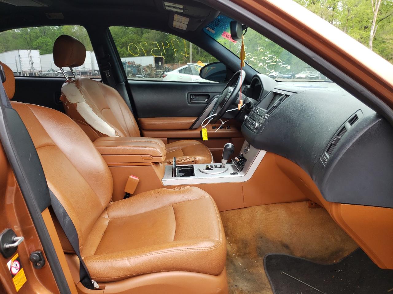 Photo 5 from auction – 2003 INFINITI FX45 with VIN JNRBS08W53X000163