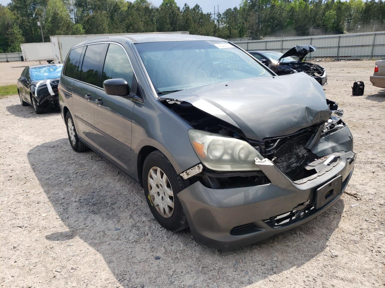 HONDA ODYSSEY LX 2007 with VIN 5FNRL38207B090980 - Photo from auction