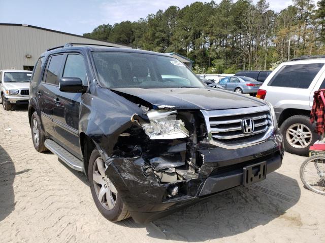 HONDA PILOT TOUR 2014 with VIN 5FNYF4H98EB046261 - Photo from auction