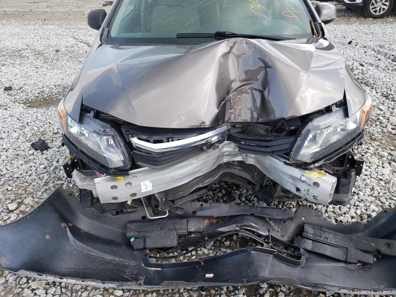 Photo 9 from auction – 2012 HONDA CIVIC LX with VIN 19XFB2F57CE003072