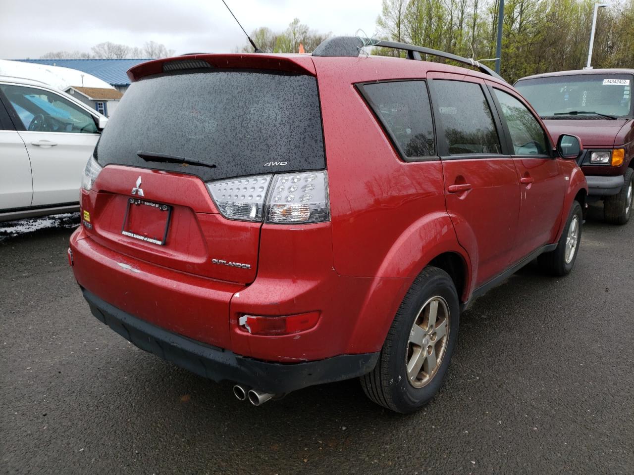 Photo 4 from auction – 2008 MITSUBISHI OUTLANDER with VIN JA4MT31X38Z014403