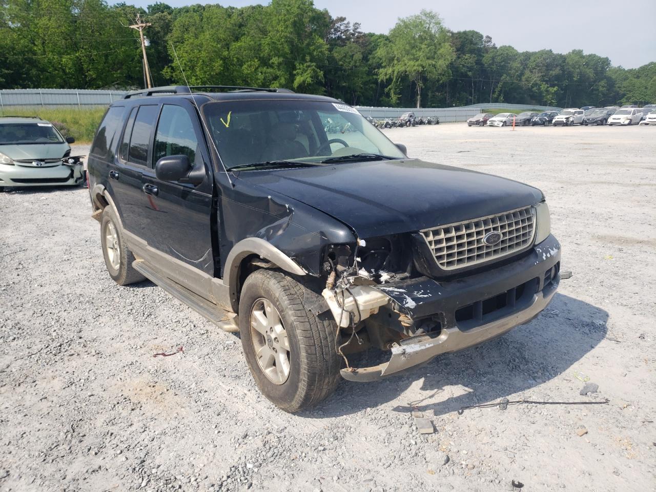 FORD EXPLORER E 2003 with VIN 1FMZU74W93UA53940 - Photo from auction
