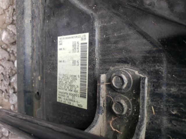 Photo 10 from auction – 2010 NISSAN MAXIMA S with VIN 1N4AA5AP9AC806855