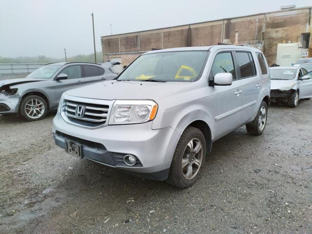 Photo 2 from auction – 2015 HONDA PILOT SE with VIN 5FNYF4H36FB020531