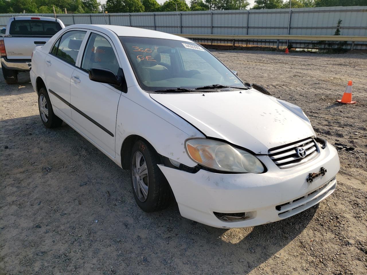 TOYOTA COROLLA CE 2004 with VIN JTDBR32E042044812 - Photo from auction