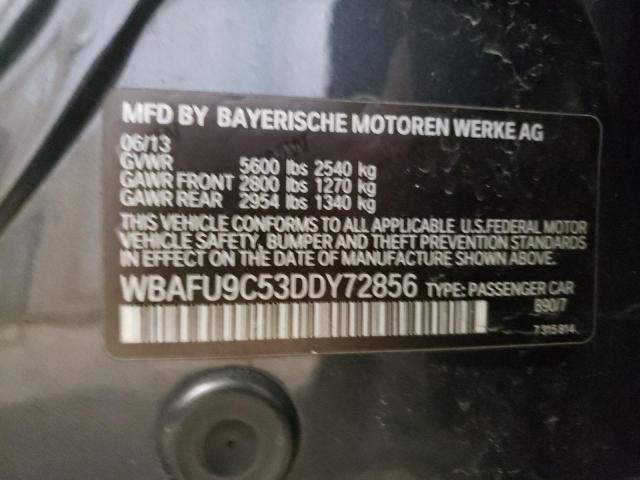 Photo 10 from auction – 2013 BMW 550 XI with VIN WBAFU9C53DDY72856