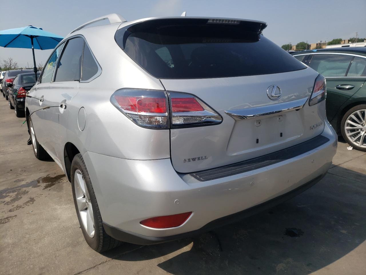 Photo 3 from auction – 2013 LEXUS RX 350 with VIN 2T2ZK1BA0DC105027