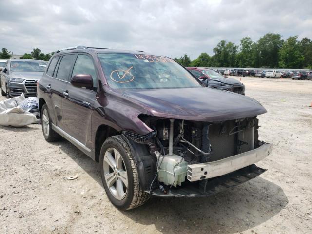 TOYOTA HIGHLANDER 2013 with VIN 5TDYK3EH3DS117880 - Photo from auction